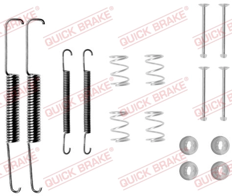 Accessory Kit, brake shoes